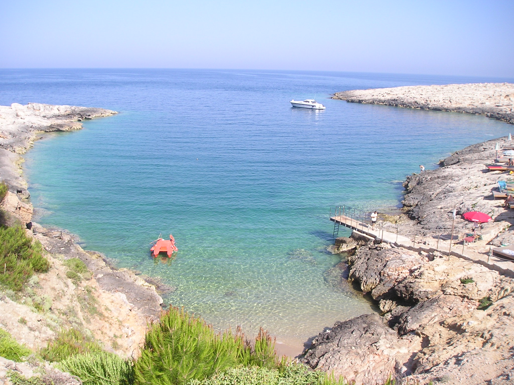 Cala degli Inglesi alle Isole Tremiti